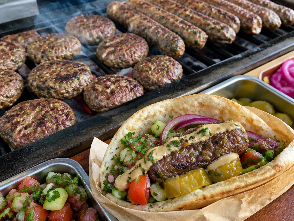 דוכן קבבים לאירועים
